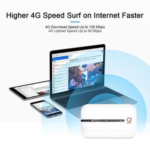 OLAX MT10 Cat4 150mbps ไวไฟพกพาแบบพกพา 4G LTE ซิมเราเตอร์ แบตเตอรี่ 3000mah ไวไฟพกพา 4G Mifi โมเด็มเราเตอร์ - Product Image 3