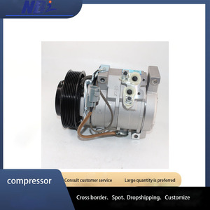 คอมเพรสเซอร์แอร์รถยนต์ สำหรับโตโยต้า แคมรี่ ปี 2002-2006 รุ่น 10S17C FAW 12V/24V สภาพใหม่ ผลิตโดย Fiat - Product Image 6
