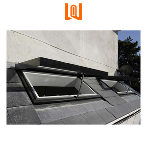 Modern design aluminium automatische glazen zonnedak raam luifel huis dakraam - Product Image 3