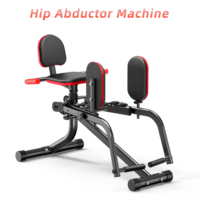 YUNPAO 2025 Appareil d'abduction des hanches en acier inoxydable, portable et réglable, pour usage domestique, pour l'exercice des adducteurs, des abducteurs et des fessiers