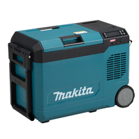 Réfrigérateur-congélateur portable Makita alimenté par batterie lithium-ion pour voiture et camping en extérieur, fonctionnement chaud/froid, mini-réfrigérateur