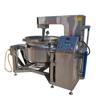 Mélangeur de cuisson planétaire industriel en acier inoxydable 304 Machine à fabriquer la pâte de piment et les confitures de fruits