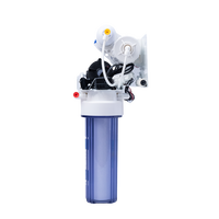 Système de filtration d'eau par osmose inverse en 5 étapes, purificateur d'eau RO pour la maison, usage domestique, 75 GPD avec réservoir sous pression
