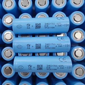 แบตเตอรี่ลิเธียมไอออนความจุสูงรุ่นดั้งเดิมสำหรับ INR 21700 40PL 3.6V 4000mAh เกรด A ระบบ NCM กระแสไฟสูง70A 17.5C สำหรับโดรน - Product Image 4
