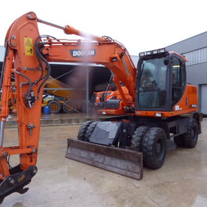 Pelle sur pneus DH140W-7 DOOSAN utilisé DH150 DH140 DX140 DX60W pelle sur pneus à vendre - Product Image 1