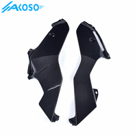 AKOSO R6 fibra de carbono Belly Pan motocicleta carbono inferior aceite Belly Pan Guard carenado para Yamaha R6 2017-2024 2023