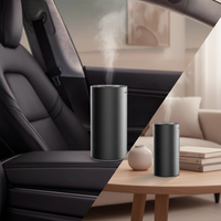 Diffuseur d'huiles essentielles sans eau, écologique, à deux fluides, contrôlé par application, sur batterie, en aluminium, silencieux, portable, 15 dB, avec minuterie, 20 ml, pour voiture et hôtel