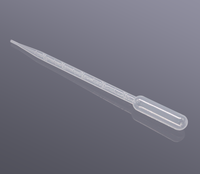 Pipette de laboratoire 5 ml, paille pasteurisée/emballage stérilisé individuellement, 210 mm