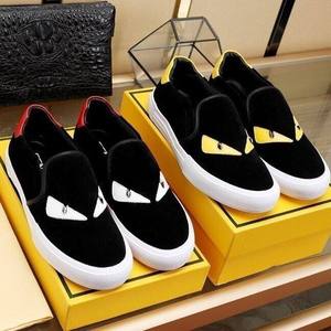 <span class=keywords><strong>Scarpe</strong></span> Casual Sportive da Uomo Slip-on Traspiranti Bicolore Stile Europeo Trendy Monster Demon - Product Image 1