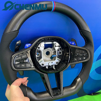 Volant en fibre de carbone CS nouvelle génération pour BMW G11 G12 G01 G08 G02 G05 G18 G30 G31 G38 G20 G21G28 G22 G23 G26 X3 X4 avec ACC