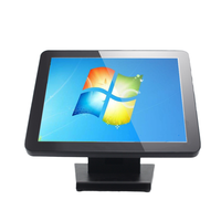 Moniteur tactile de cuisine J-Well 15 pouces haute résolution 1024*768 avec interface USB, nouveau format 4:3, type capacitif pour