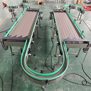 Круглая пластиковая бутылка сбор аккумулятор конвейер машина с регулируемой поддержкой - Product Image 3