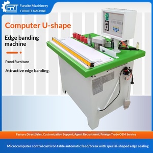 Woodworking Portable Sealing All-in-One Machine Small Home Decoration Qu Line Banding Machine Automatic Belt Breaking Desktop - Product Image 1