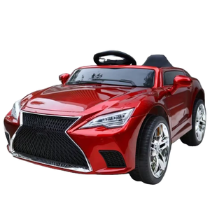 Voiture de sport électrique à 4 roues pour enfants, alimentée par batterie, en plastique, avec télécommande, jouet à conduire pour les garçons et les filles de 5 à 7 ans - Product Image 1