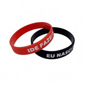 Pulseras de Silicona Personalizadas al por Mayor, Pulseras Promocionales de Goma - Product Image 2