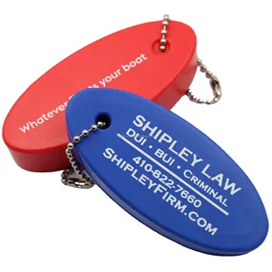 Advertising Custom Logo For Hand Decompression tool PU Foam Floating Key chain for Promotion gifts