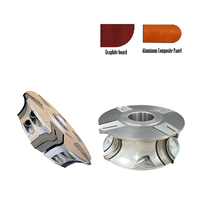 YUFU Lame de fraisage de face CNC personnalisable avec insert PCD diamanté, pour bord arrondi et finition, remplaçable, demi-cercle, quart de cercle, support OEM 45