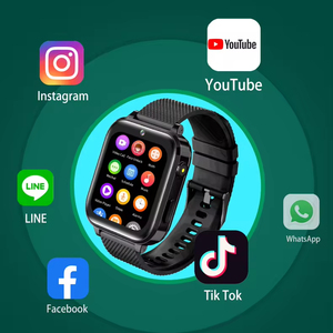 Bán Buôn 1.7 Inch 4G Android Smartwatch Với <span class=keywords><strong>GPS</strong></span> Định Vị Wifi Ứng Dụng Video C Cho Sinh Viên Trẻ Em Cha Mẹ- - Product Image 2