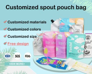 Pochettes souples à bec verseur de 100 ml et 200 ml pour enfants – Emballage durable pour smoothies, jus et mélanges de céréales pour bébés - Product Image 3