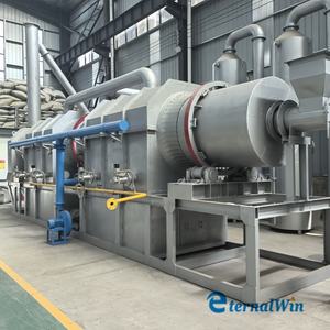 Máquina de biocarbón totalmente continua Horno de carbonización horizontal Combustión eficiente de carbón - Product Image 2