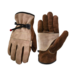 Gants de travail de sécurité à écran tactile pour électriciens, isolés basse tension, certifiés EN388, en cuir, robustes, prix usine - Product Image 4