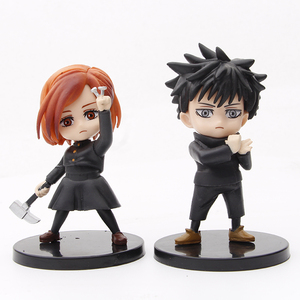 6 pièces/ensemble 10 cm <span class=keywords><strong>Jujutsu</strong></span> <span class=keywords><strong>Kaisen</strong></span> <span class=keywords><strong>Itadori</strong></span> Yuji Fushiguro Megumi Kugisaki Nobara Gojo Satoru Figurines d'action Jouets pour enfants garçons filles - Product Image 5