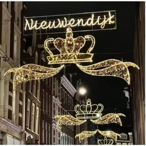 Decoraciones Navideñas Populares, Luces Decorativas Grandes para Calles, Luces Navideñas para Centros Comerciales, Luces Decorativas 2D - Product Image 6