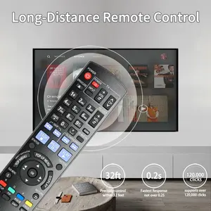 N2QAYB000378 Pour <span class=keywords><strong>Panasonic</strong></span> <span class=keywords><strong>Blu</strong></span>-<span class=keywords><strong>ray</strong></span> Disc Player Télécommande DMP-BD60 DMP-BD80 DMP-BD35 DMP-BD605 - Product Image 3