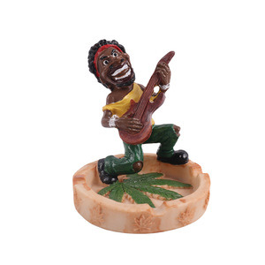 2025 in resina tabacco sigaro posacenere jamica Rasta stile per decorazione domestica accessori per fumatori Cenicero - Product Image 2