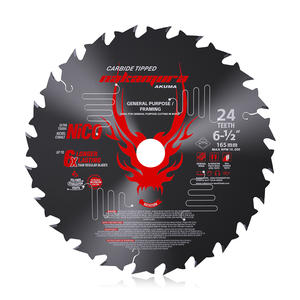 <span class=keywords><strong>Lame</strong></span> de scie circulaire à coupe fine en carbure NAKAMURA 165 mm 24T personnalisée pour la coupe du bois Scies sans fil Garantie 1 an 20 mm - Product Image 4