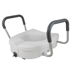 <span class=keywords><strong>Rehausseur</strong></span> <span class=keywords><strong>de</strong></span> siège <span class=keywords><strong>de</strong></span> <span class=keywords><strong>toilette</strong></span> avec barres d'appui, siège <span class=keywords><strong>de</strong></span> <span class=keywords><strong>toilette</strong></span> surélevé portable pour adultes et personnes âgées, aide à la sécurité dans la salle <span class=keywords><strong>de</strong></span> bain antidérapante, léger - Product Image 1