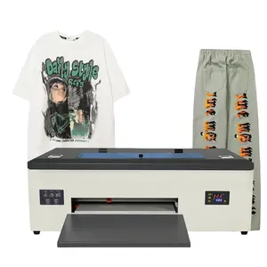 Reizjet L1800 A3 Size Dtf Printer With Paper Feeder Machine For Textile Products Heat Transfer Roll Pet Film Dtf Printer