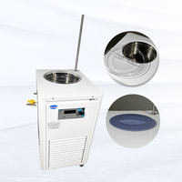 Refroidisseur d'eau de laboratoire à air refroidi de nouvelle conception, 5L-20L, avec pompe à moteur et compresseur pour la distillation à court trajet