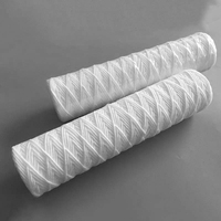 Cartouche filtrante à enroulement de fil de remplacement de taille standard 20 pouces pour la prétraitement de l'eau, élimination des sédiments et des particules