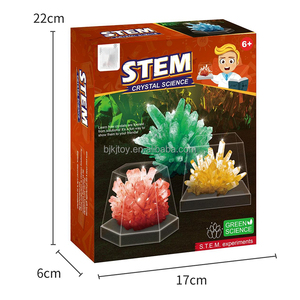 Kit expérimental de science de croissance en cristal avec vitrines facile bricolage STEM jouet expérience de laboratoire <span class=keywords><strong>cadeau</strong></span> éducatif pour enfants adolescents garçon - Product Image 5
