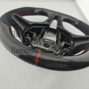 Hot Selling Quality Carbon Fibre Perforated Leather <b>Steering</b> <b>Wheel</b> <b>for</b> Honda Civic 8 Generation Car <b>Steering</b> <b>Wheel</b> - Product Image 4