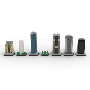 Set di Blocchi da Costruzione per Modellini di Case in Miniatura Personalizzati, Nuove Tecniche 3D MOC - Product Image 2