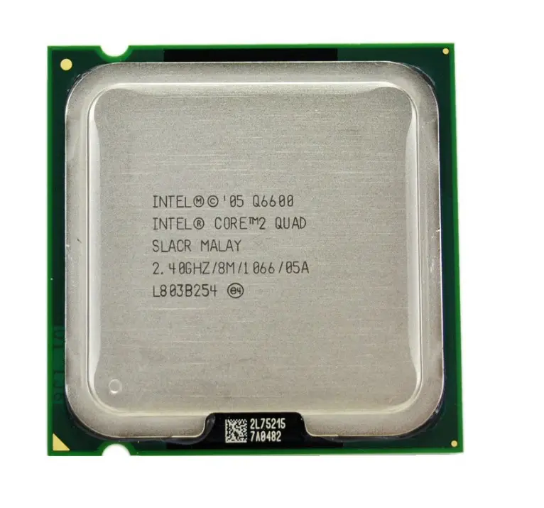 CPU Processor (2.4Ghz/ 8M /1066GHz) q6600 Socket 775 Desktop CPU Core 2 Quad Q6600