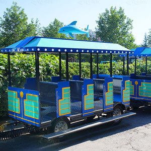 Nouveau train miniature pour enfants, manège de parc d'attractions, train sans rails, manèges pour enfants - Product Image 3