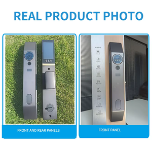 Khóa cửa thông minh 3D Nhận dạng khuôn mặt mật khẩu từ xa trực quan đa cửa chống trộm hợp kim nhôm Wifi tuya ứng dụng lưu trữ đám mây - Product Image 4