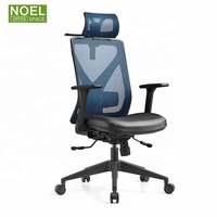 Chaise pivotante moderne en maille à dossier haut pour le salon informatique de luxe chaise de bureau ergonomique réglable chaises de bureau