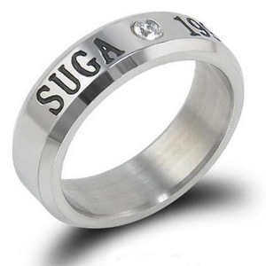 Nuevo Anillo y <span class=keywords><strong>Collar</strong></span> <span class=keywords><strong>de</strong></span> Acero Inoxidable con Nombre <span class=keywords><strong>de</strong></span> los Bangtan Boys, Estilo Coreano, Doble Uso, Unisex - Product Image 5