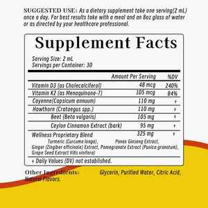 Venta al por mayor de fábrica, pimienta de cayena, Baya del Saúco, cúrcuma, vitamina C, suplementos B12, apoyo al sistema inmunológico, gotas líquidas - Product Image 2