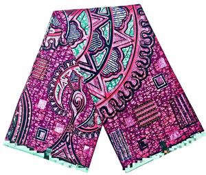 Tissu Batik/Jersey en Coton Hollandais 100% Super Gold Wax Organza Respirant Poids Moyen 2026 Grand Super Print Véritable Wax Doux - Product Image 1