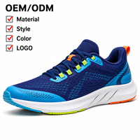 Sneakers de créateurs en gros pour hommes, chaussures de course respirantes en mesh, OEM ODM, sneakers de sport légères