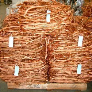Residuos de alambre de cobre 99%/Alambre de chatarra de cobre metálico en stock de China