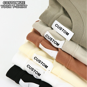 เสื้อยืดโอเวอร์ไซส์ผ้าคอตตอนหนานุ่ม 230 กรัม สำหรับผู้ชาย สไตล์หรูหรา ขายส่ง เสื้อยืดเปล่าแบบหนาพิเศษ สกรีนลายพัฟฟ์ตามสั่ง สไตล์สตรีทแวร์ - Product Image 3