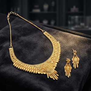 Gold Plated Forming Necklaces, Wedding & Special Occasion, Fashion Jewelry for Women, <b>Copper</b> & Brass Chapado En Oro Oro Laminado - Product Image 1