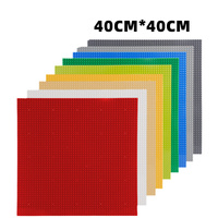 Plaque de base micro 50x50 compatible avec les briques Gao 40x40cm, blocs de construction muraux, jouet pour enfants, maternelle