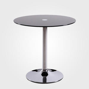 Hot Bán Giá Rẻ Hiện Đại Kim Loại Chân Vòng Ăn Bàn Cà Phê Bàn Kính Trong Suốt Đồ Nội Thất Nhà Phòng Khách Bảng - Product Image 1